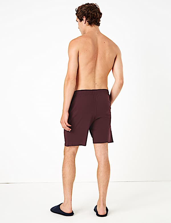 2 Pack Pure Cotton Jersey Pyjama Shorts