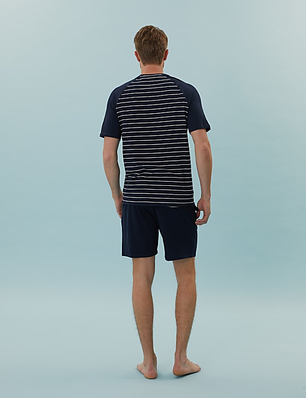 Pure Cotton Striped Pyjama Set