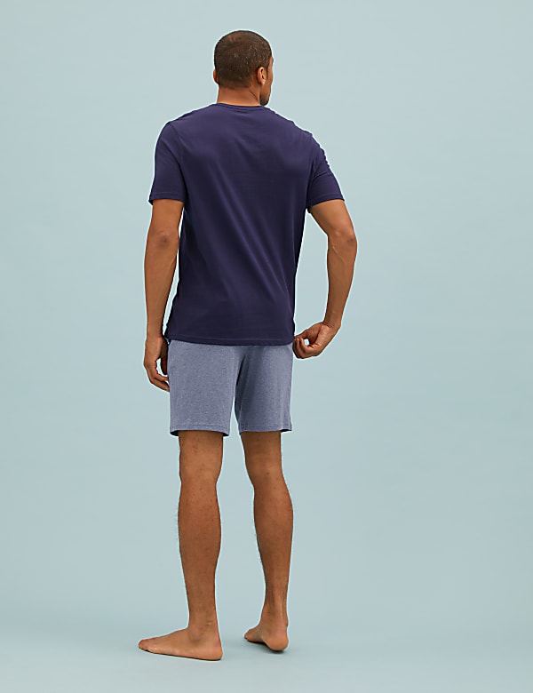 2 Pack Pure Cotton Pyjama Shorts