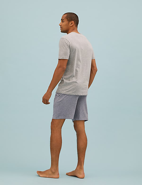 2 Pack Pure Cotton Pyjama Shorts