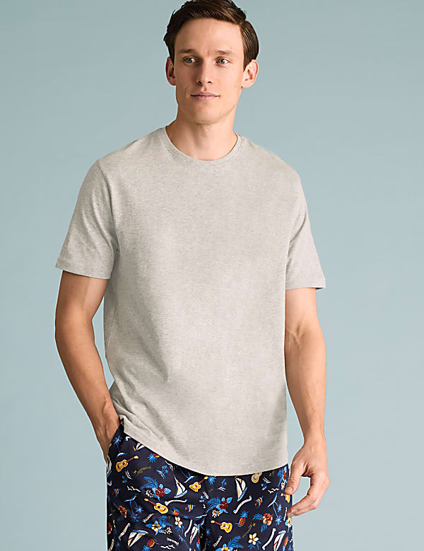 Pure Cotton Hawaiian Print Pyjama Set