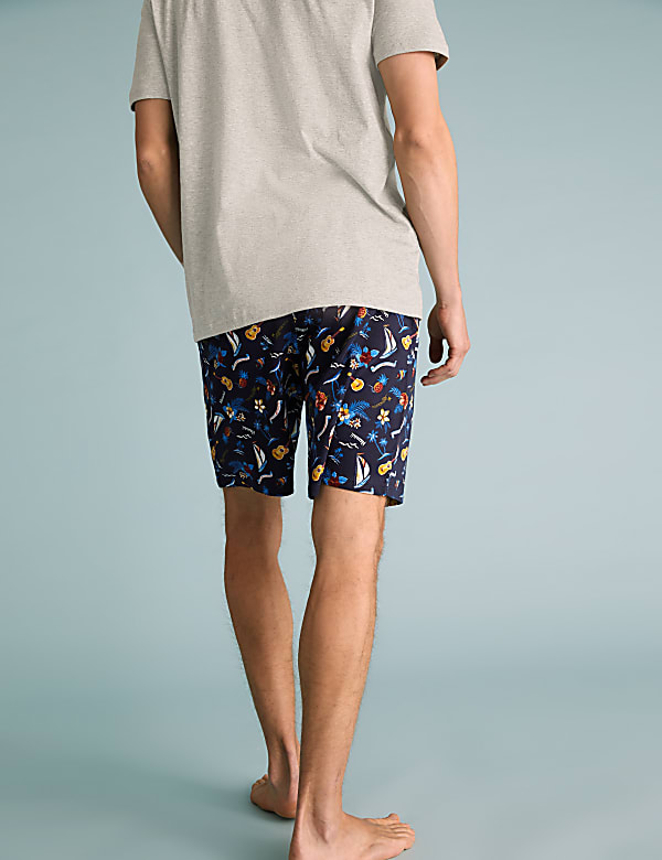 Pure Cotton Hawaiian Print Pyjama Set