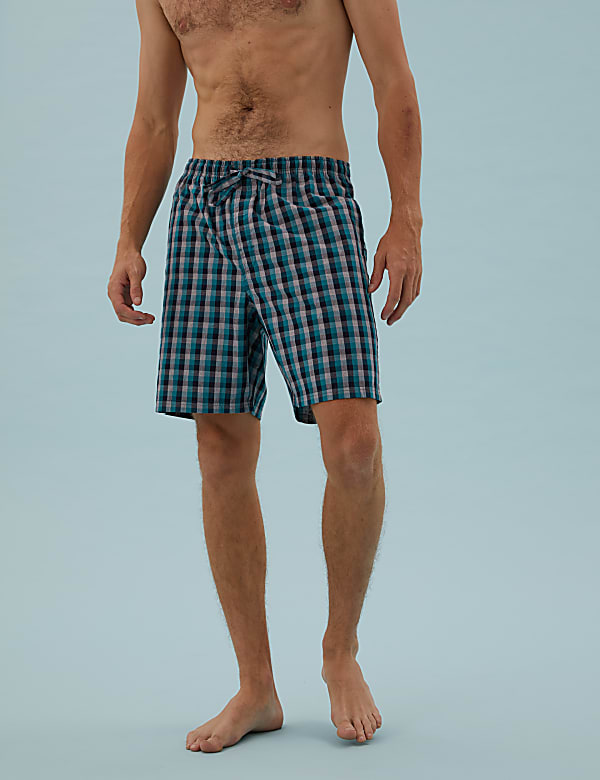 Pure Cotton Checked Pyjama Set