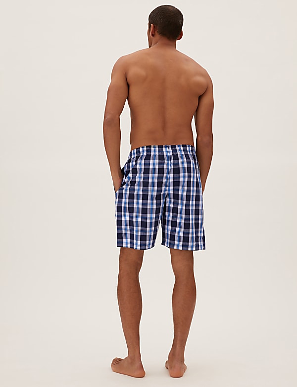 2 Pack Pure Cotton Pyjama Shorts