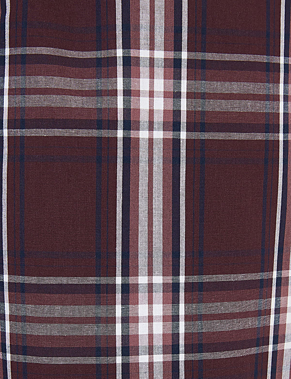 Pure Cotton Checked Pyjama Set