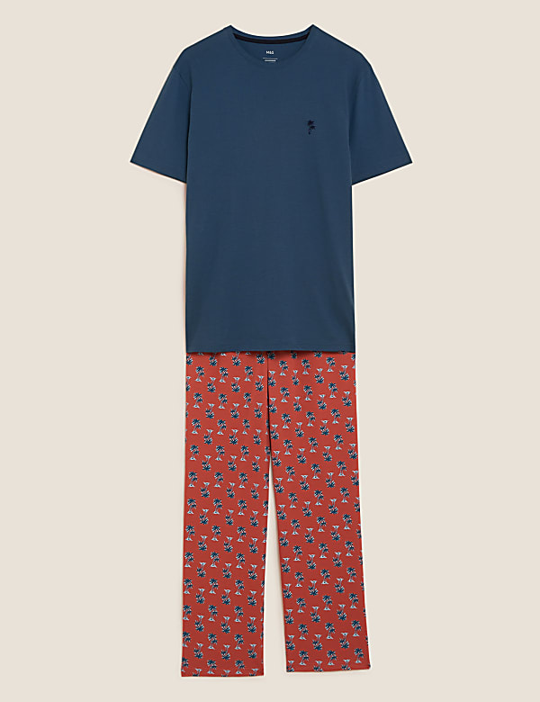 Pure Cotton Printed Pyjama Set