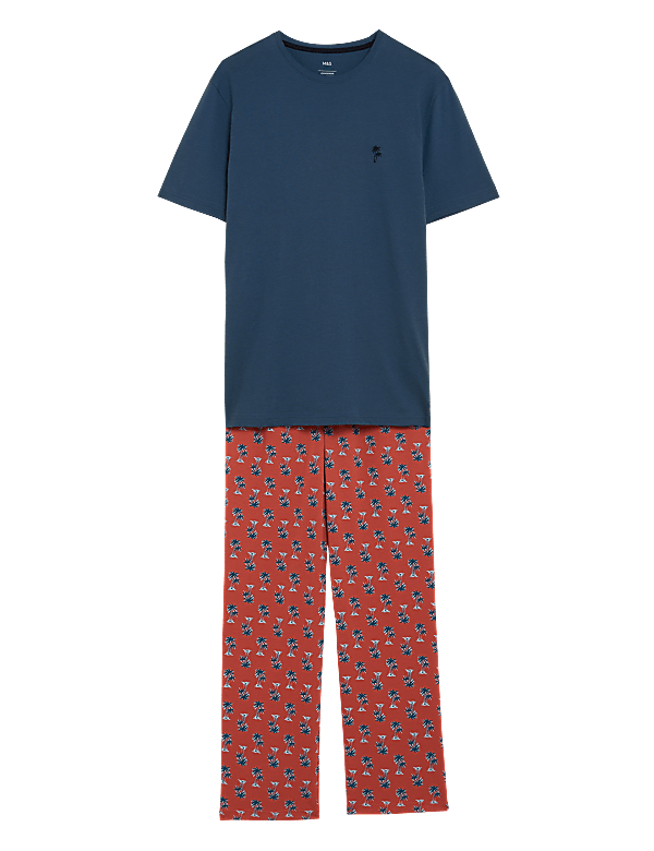 Pure Cotton Printed Pyjama Set
