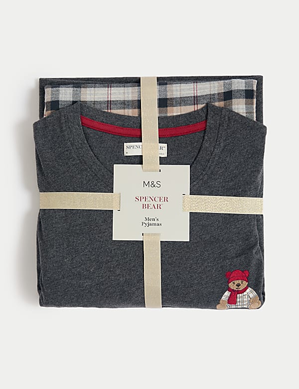 Men's Spencer Bear&trade; Family Christmas Pyjama Set