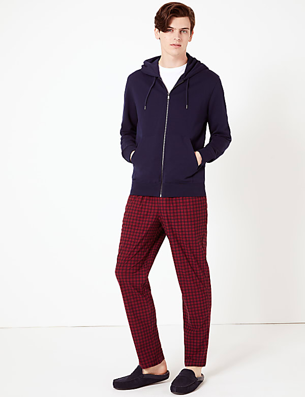 Checked Supersoft Pyjama Bottoms