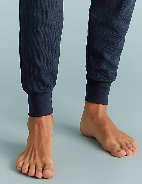 Cotton Supersoft Waffle Loungewear Bottoms