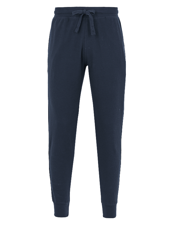 Cotton Supersoft Waffle Loungewear Bottoms