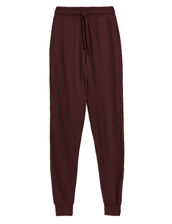 Cotton Supersoft Waffle Loungewear Bottoms