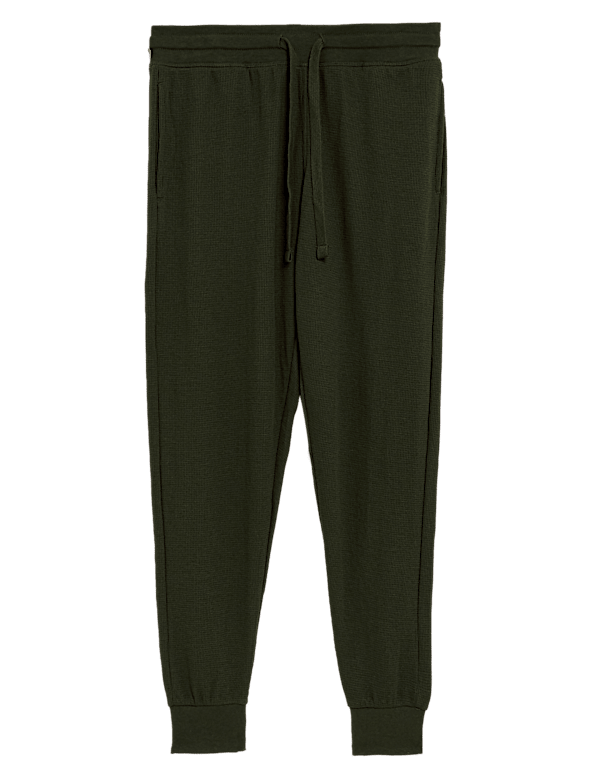 Cotton Supersoft Waffle Loungewear Bottoms