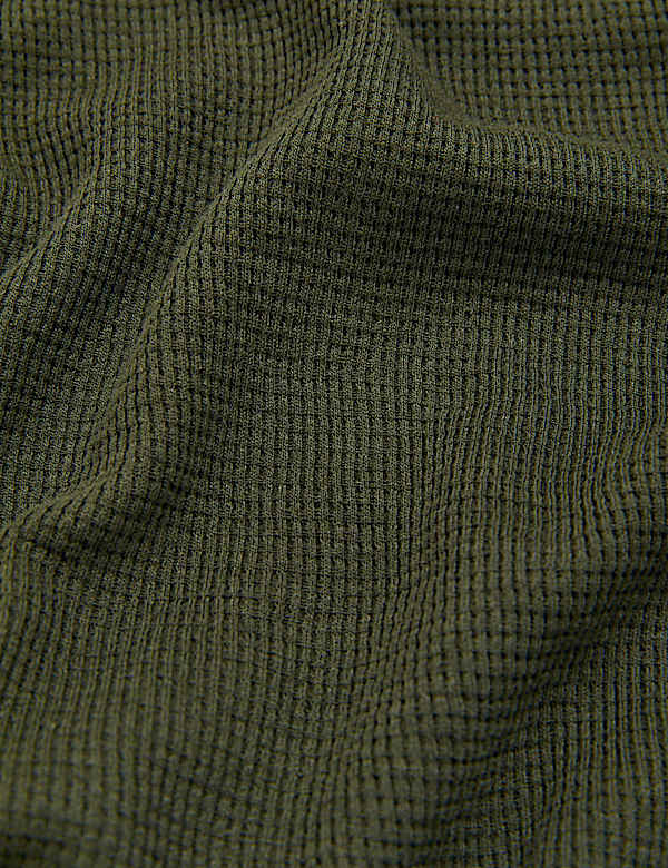 Cotton Supersoft Waffle Loungewear Shorts