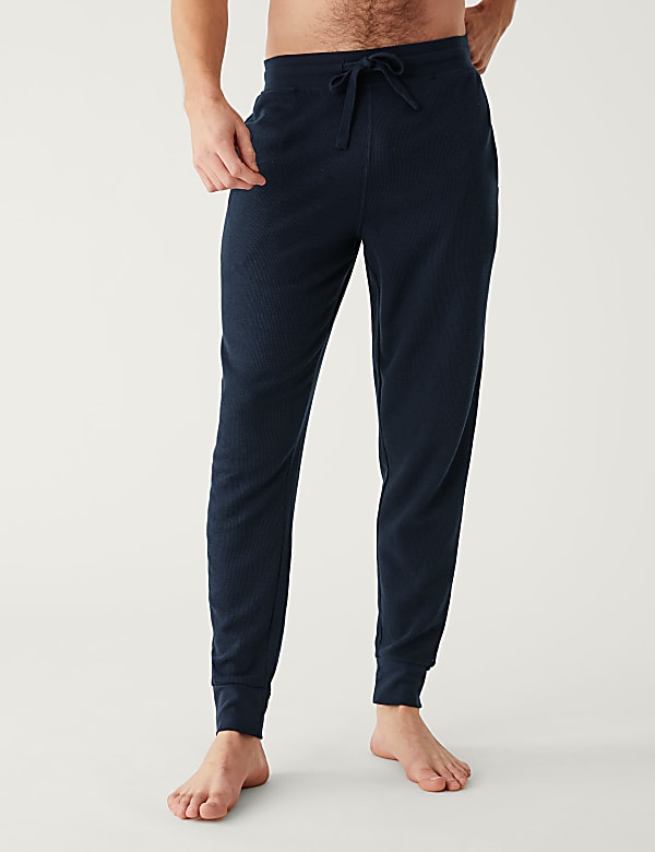 Cotton Supersoft Waffle Loungewear Bottoms