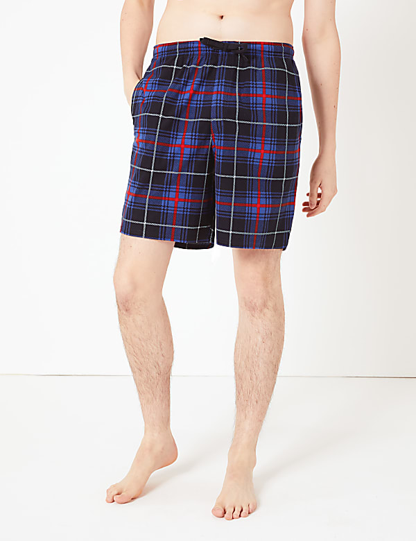 Supersoft Checked Pyjama Shorts