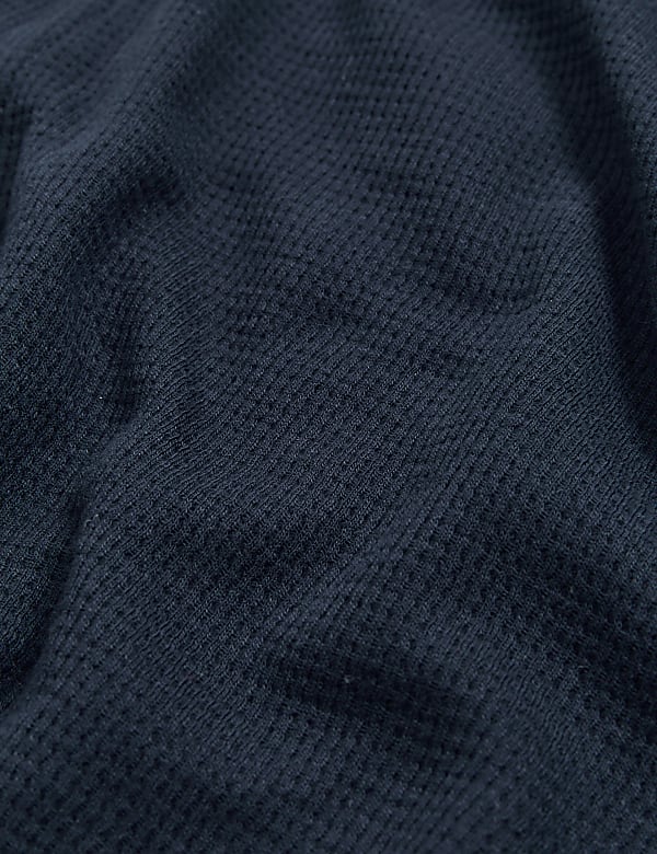 Cotton Supersoft Waffle Lounge Sweatshirt