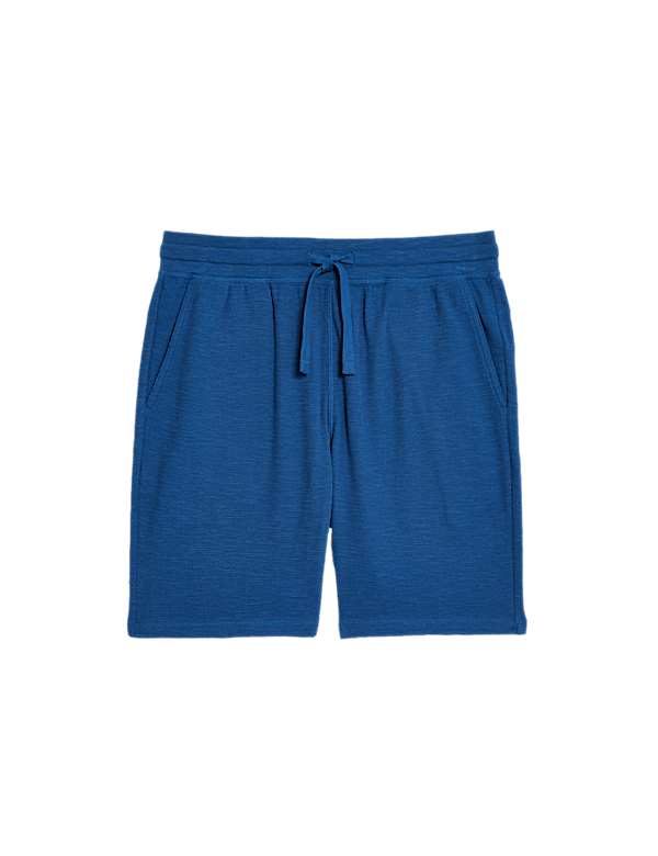 Pure Cotton Waffle Loungewear Shorts