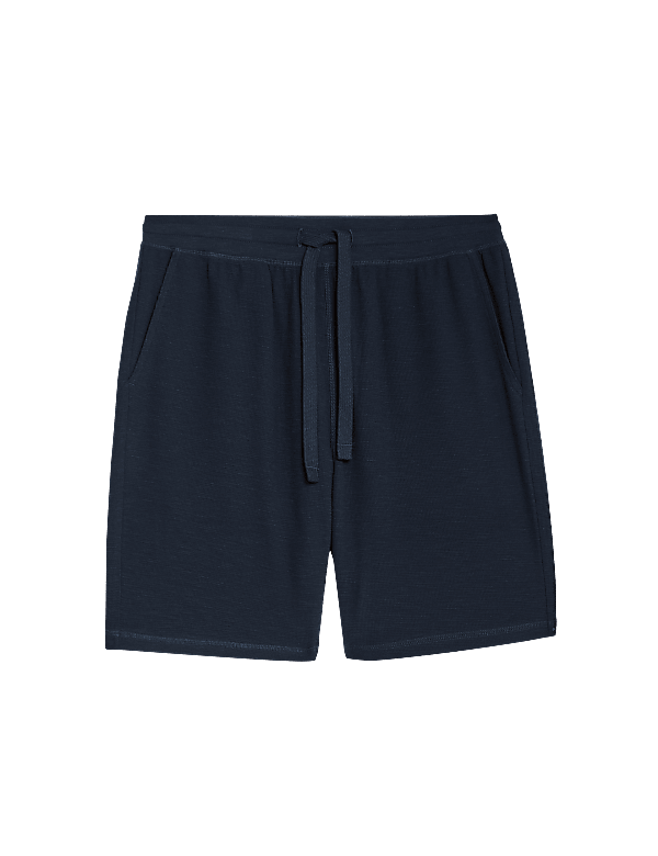 Pure Cotton Waffle Loungewear Shorts