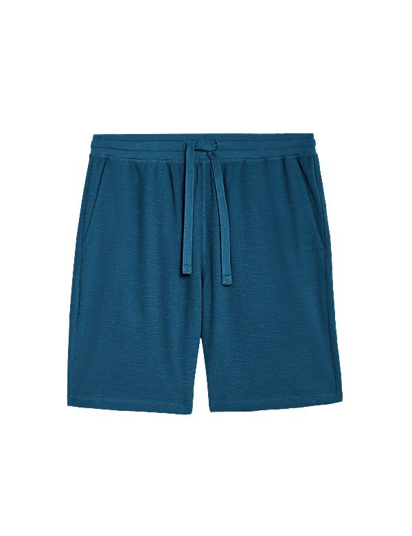 Pure Cotton Waffle Loungewear Shorts