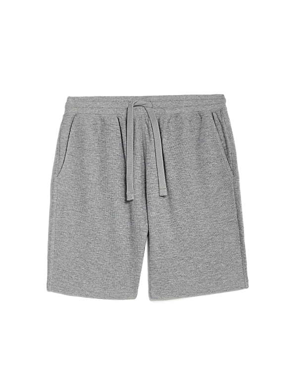 Pure Cotton Waffle Loungewear Shorts