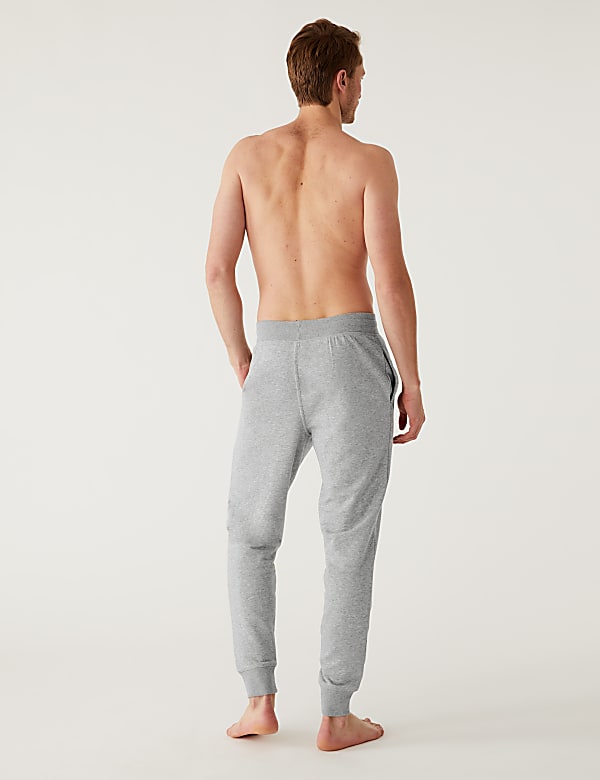 Pure Cotton Cuffed Loungewear Bottoms