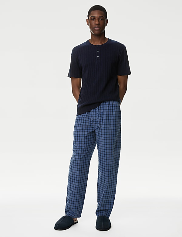 Buy Pure Cotton Ribbed Loungewear Top at Marks Spencer
