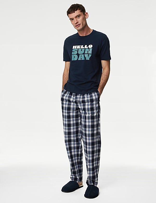 Pure Cotton Hello Sunday Loungewear Top