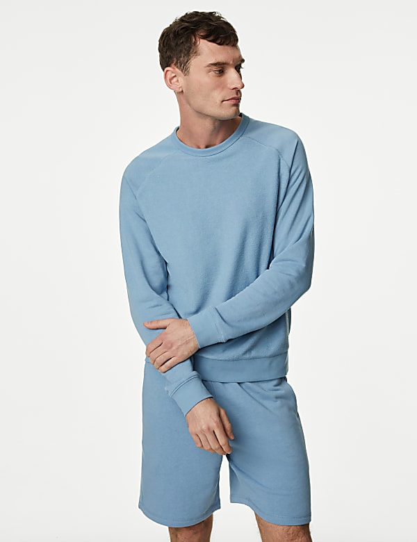 Cotton Rich Loungewear Sweatshirt - UA