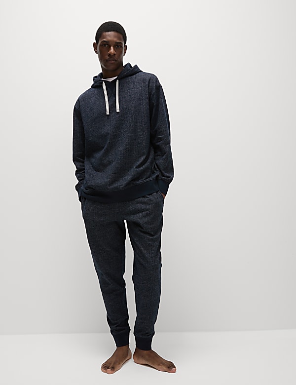 Pure Cotton Textured Hoodie