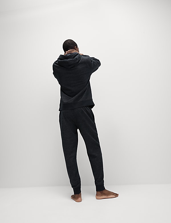 Pure Cotton Textured Joggers