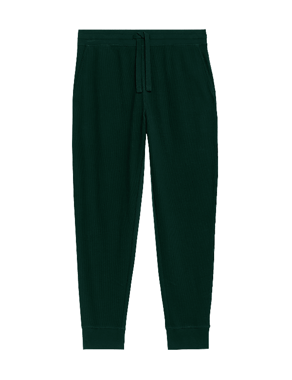 Pure Cotton Waffle Loungewear Bottoms