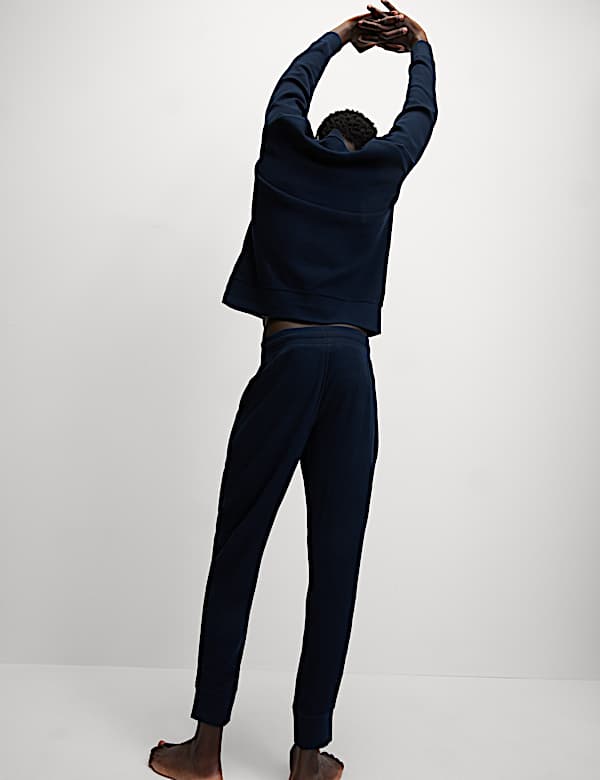 Pure Cotton Waffle Loungewear Bottoms