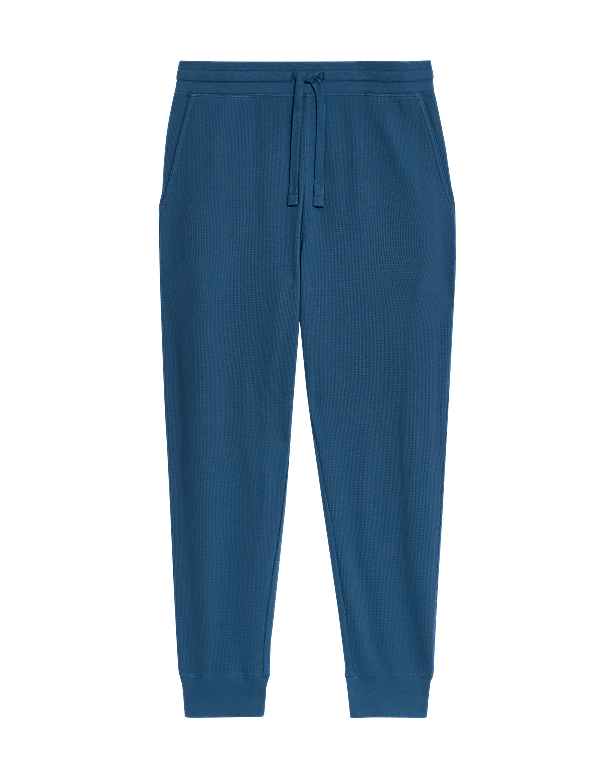 Pure Cotton Waffle Loungewear Bottoms