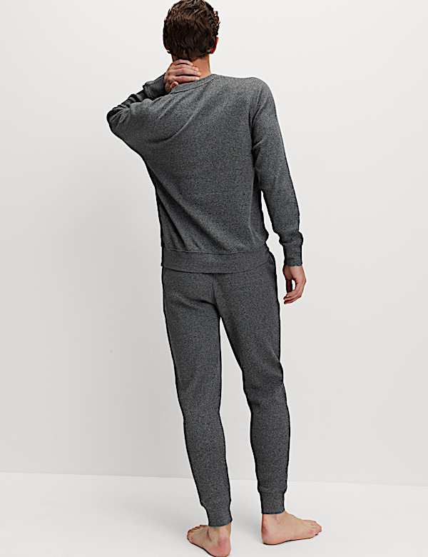 Pure Cotton Waffle Loungewear Bottoms