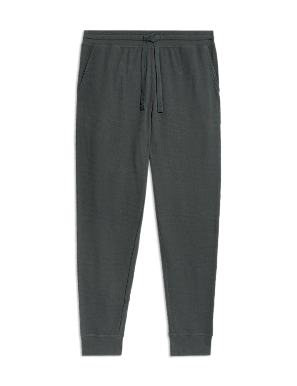 Pure Cotton Waffle Loungewear Bottoms