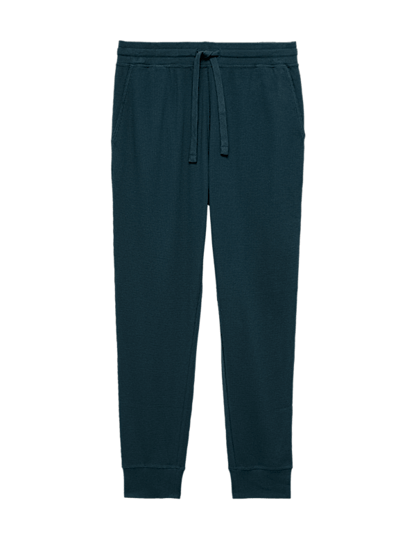Pure Cotton Waffle Loungewear Bottoms