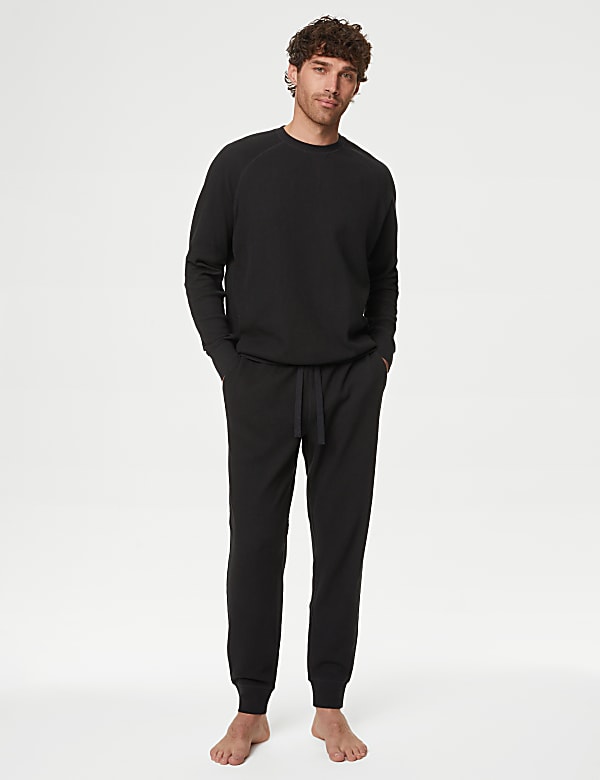 Pure Cotton Waffle Loungewear Bottoms