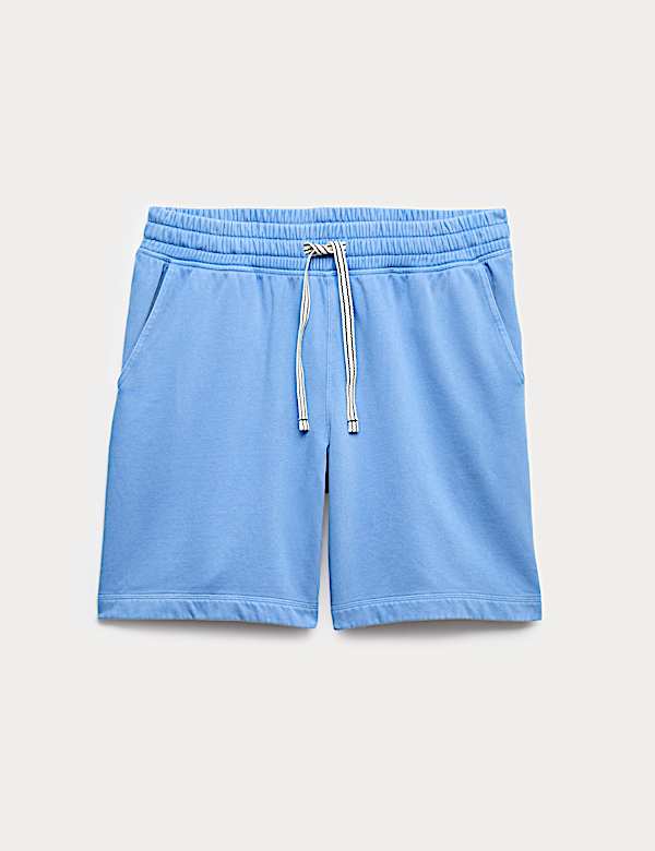 Cotton Rich Garment Wash Pyjama Shorts - RS
