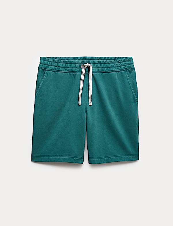 Cotton Rich Garment Wash Pyjama Shorts - CZ