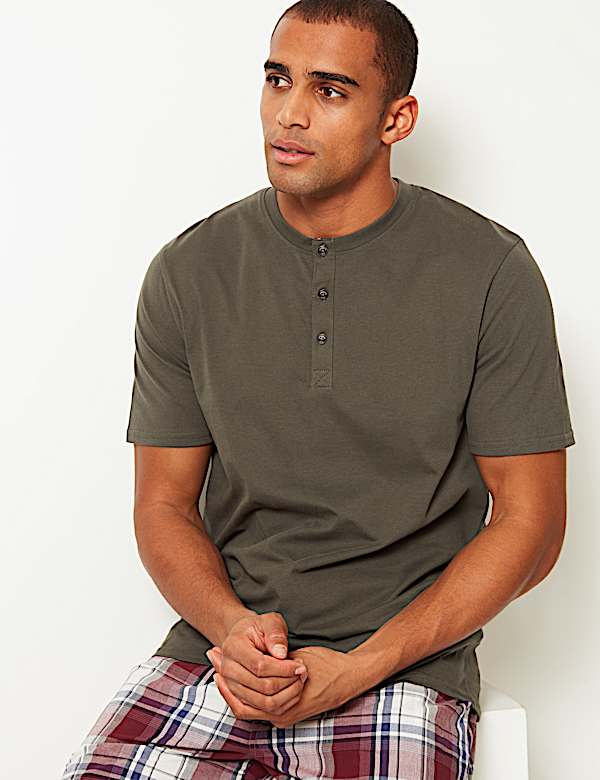 Pure Cotton Pyjama Top