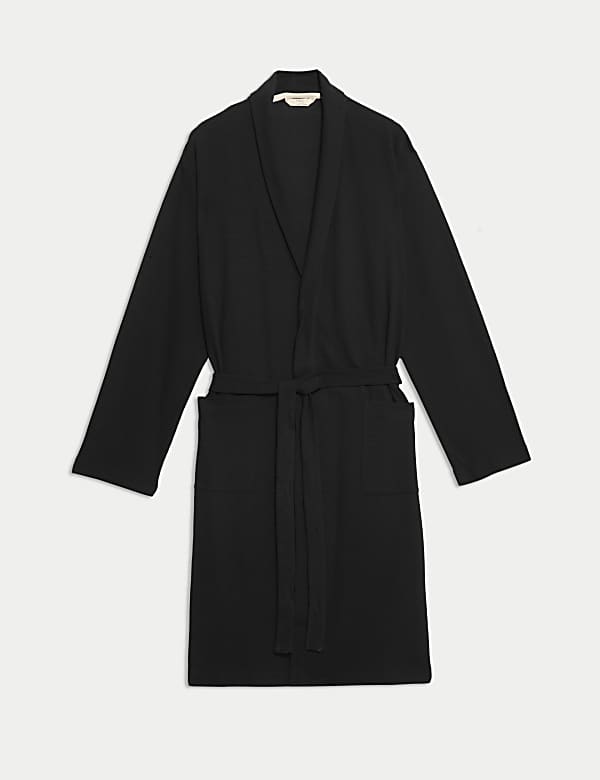 Pure cotton waffle dressing gown deals