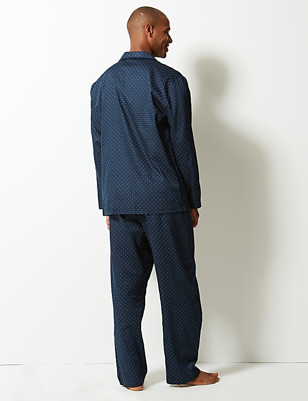Pure Cotton Polka Dot Pyjama Set