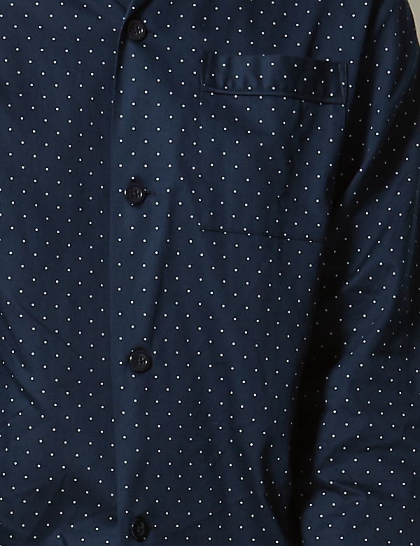 Pure Cotton Polka Dot Pyjama Set