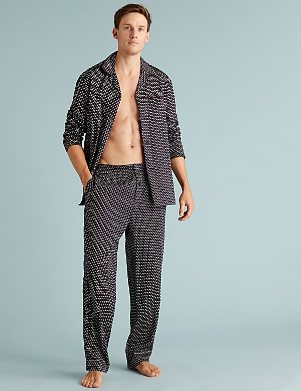 Pure Cotton Printed Pyjama Set