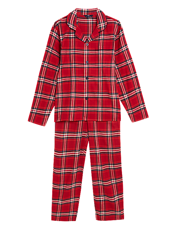 Men's Checked Family Pyjama Set