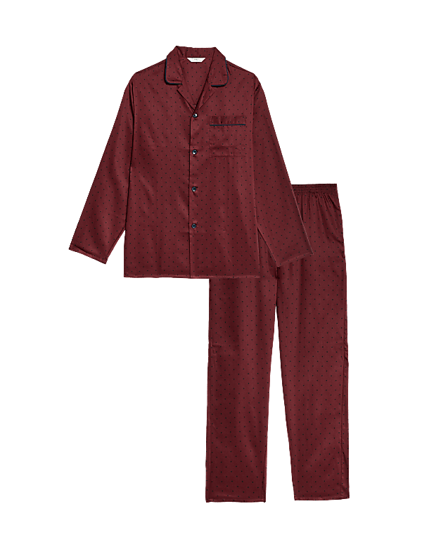 Pure Cotton Polka Dot Pyjama Set