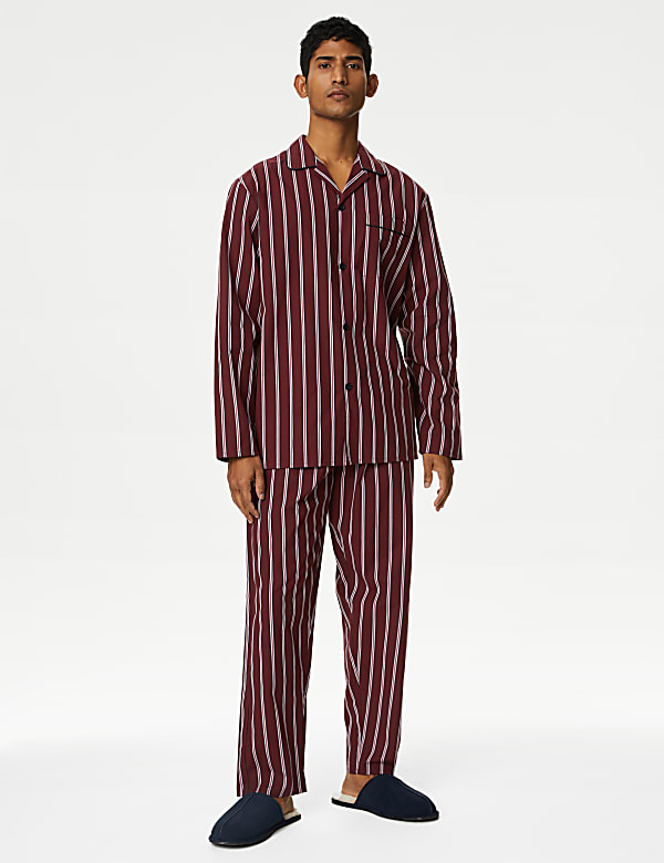 Pure Cotton Striped Pyjama Set