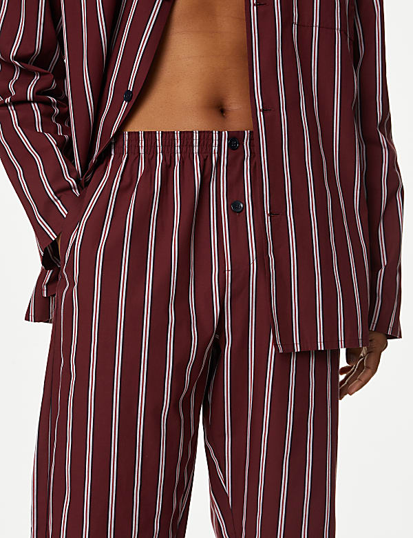 Pure Cotton Striped Pyjama Set
