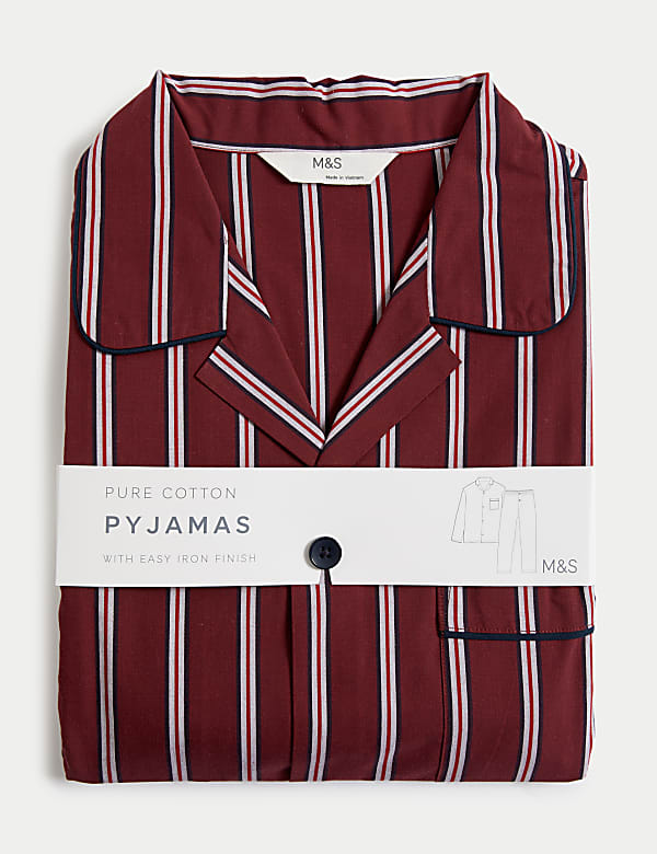 Pure Cotton Striped Pyjama Set